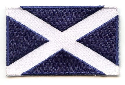 Scotland flag patch - BACKPACKFLAGS.COM