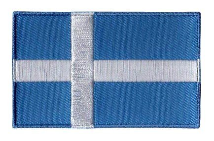 Shetland flag patch - BACKPACKFLAGS.COM
