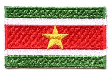 Suriname flag patch - BACKPACKFLAGS.COM