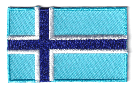 Svalbard flag patch - BACKPACKFLAGS.COM