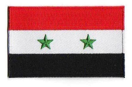 Syria flag patch - BACKPACKFLAGS.COM