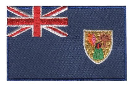 Turks and Caicos Islands flag patch - BACKPACKFLAGS.COM