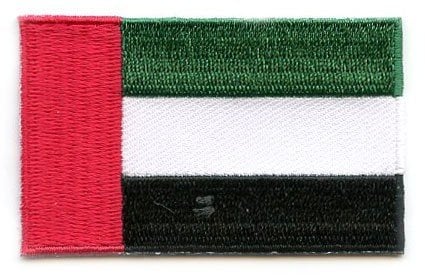 United Arab Emirates flag patch - BACKPACKFLAGS.COM