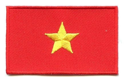 Vietnam flag patch - BACKPACKFLAGS.COM